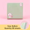 80sheets Cartoon Posted It Memo Sticky Cute Sheep Panda Notes Pads Posits Stationery Stickers Notebook Planner Message Sticker