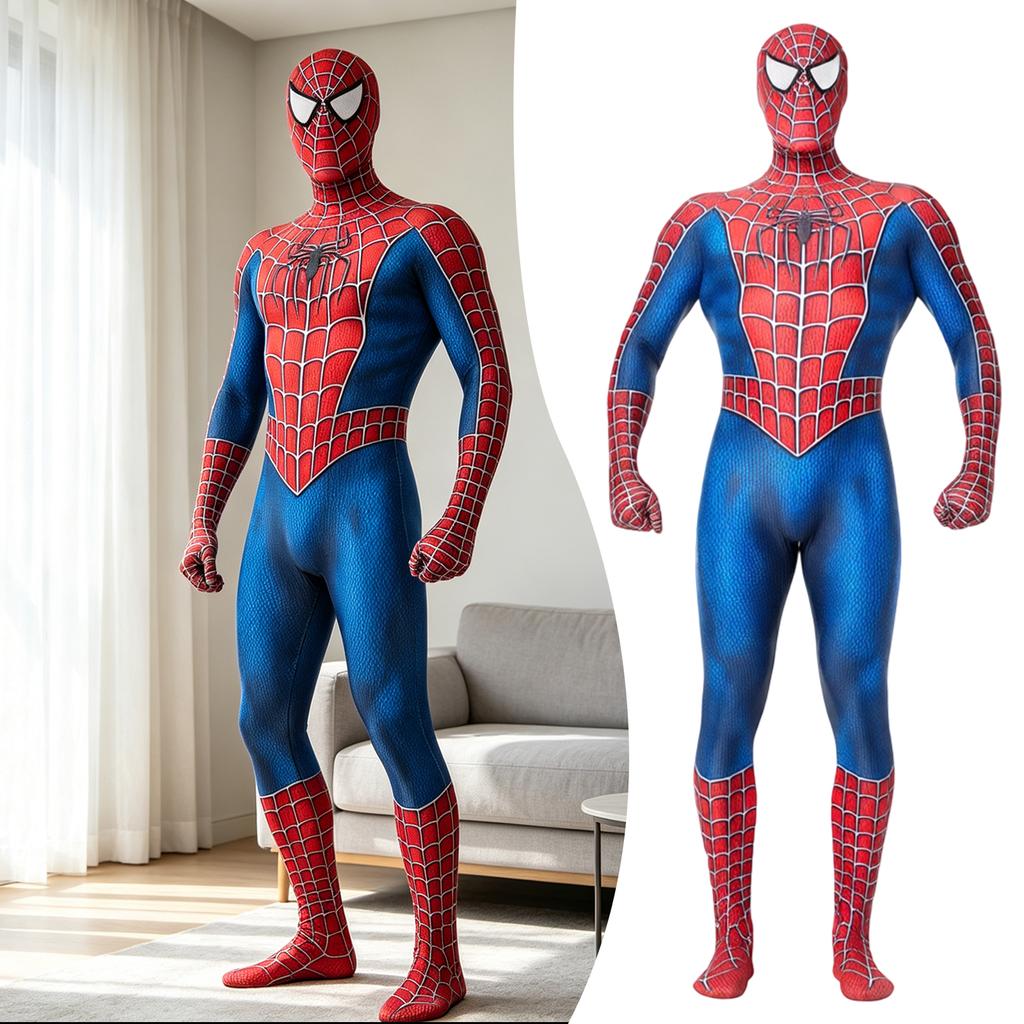 Adult Fitted Bodysuit Jumpsuit Costume for Stage Performance and Cosplay