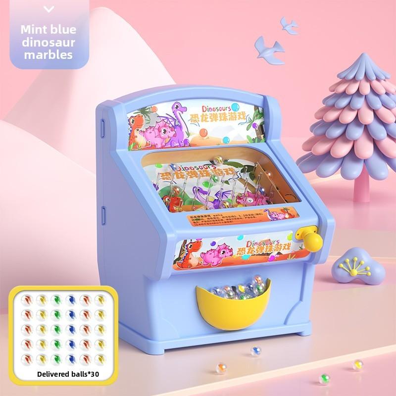 Dinosaur Pinball Machine Machine Electric Puzzle Toy For Kids With Flashing Lights And Music