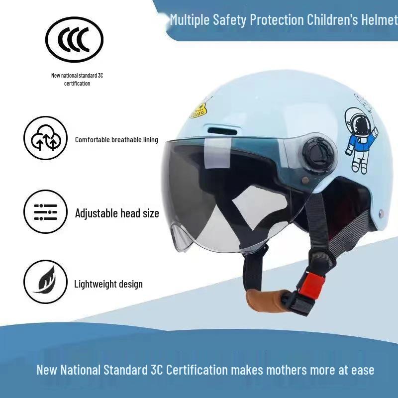 Kindersicherheitshelm 3C-Standard für Elektroroller - Universell passend für alle Jahreszeiten
