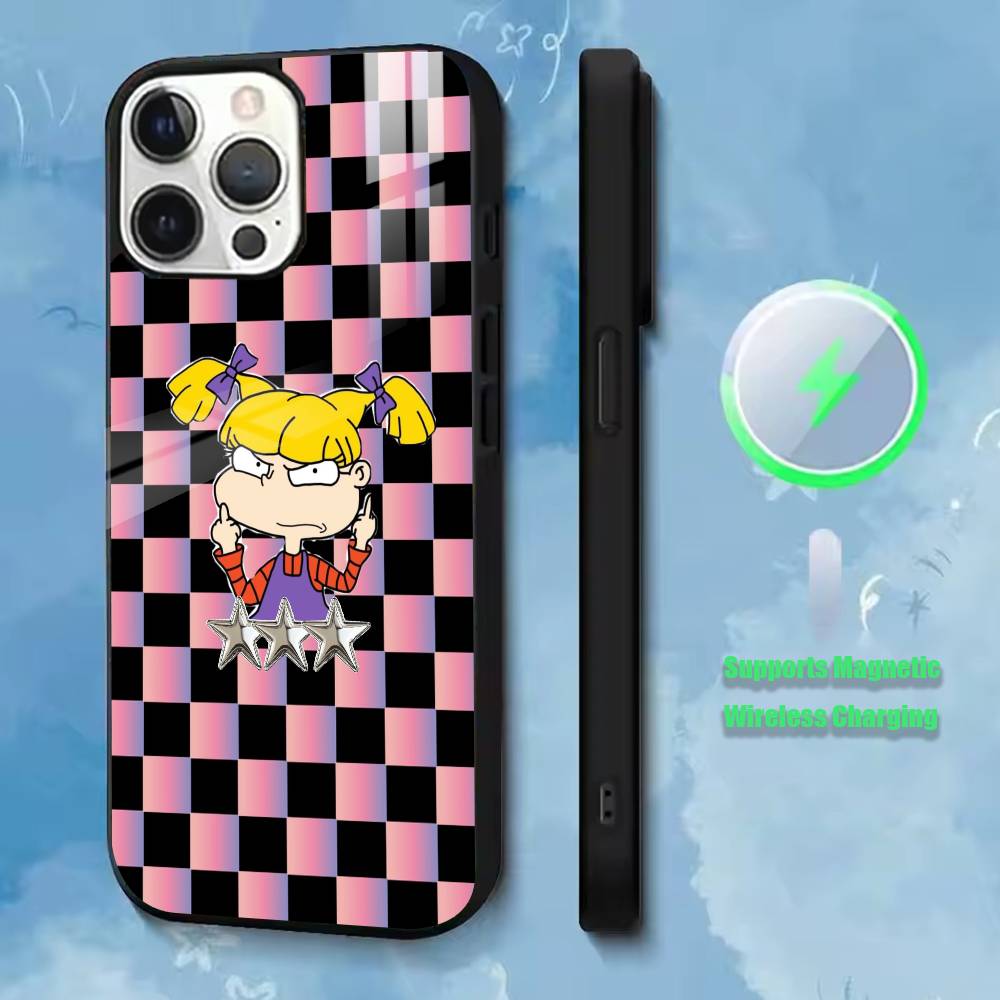 Rugrats Angelica cousin  Phone Case For iPhone17,16,15,14,13,12,11 Plus,Pro Supports Magnetic Wireless Charging iPhone17Pro