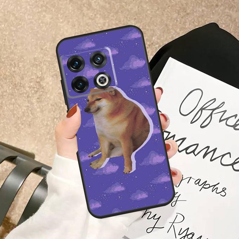 

Doge Dog Cheems meme Case For OnePlus 15R 15 13 13R 13T 12 12R 10T 11 10 Pro Nord 5 CE 2 3 4 Lite N20 N30 Cover OnePlus 13R