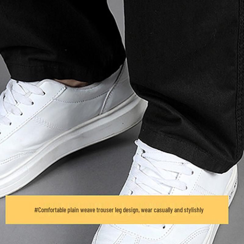 PLAYBOY Men's Summer Casual Straight-Leg Cargo Pants