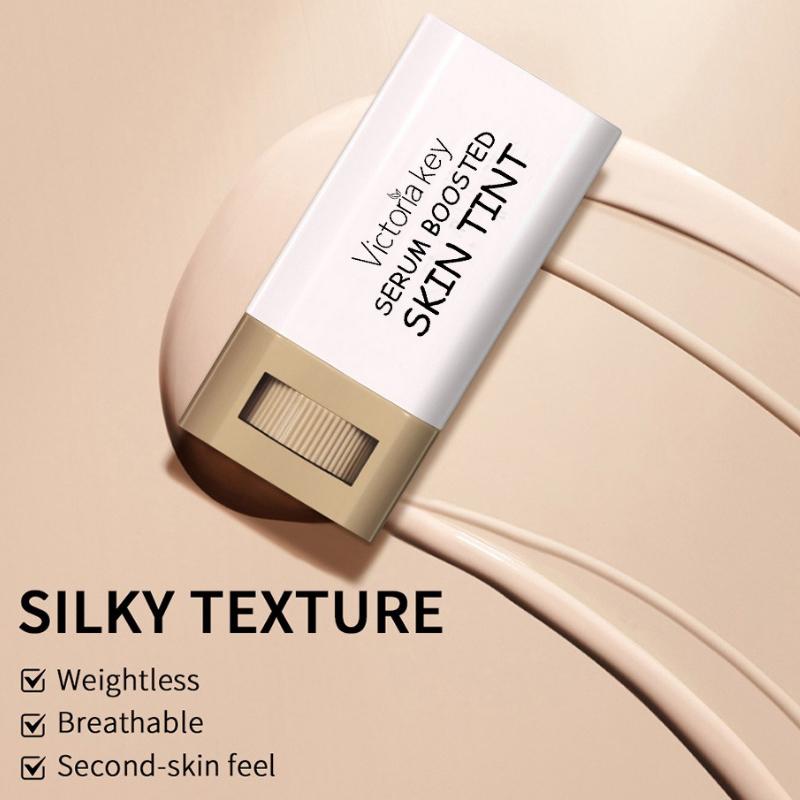 6 Farben Abdeckstift-Palette - Deckt Makel Akne Narben ab, Primer BB Cream Foundation Stick, Langanhaltendes Natürliches Finish Gesichts-Make-up für Alle Hauttypen