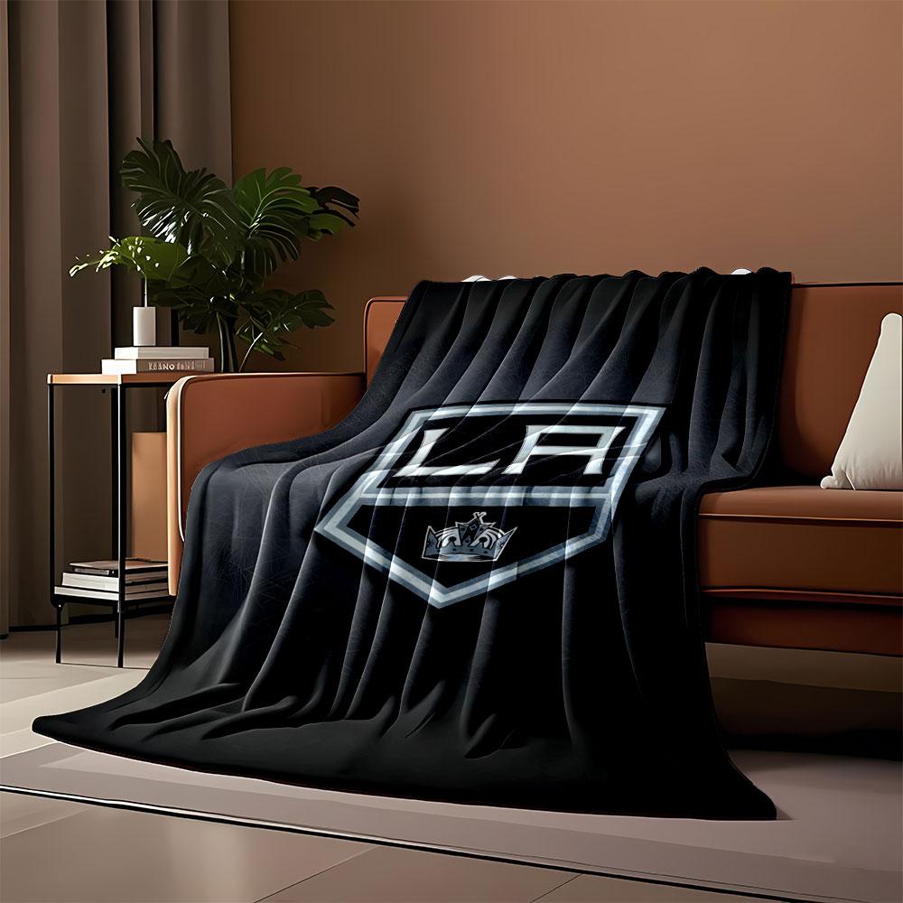 LA Kings Logo Blanket Design print blanket soft and cozy perfect for the living room bed sofa or a nap,gift
