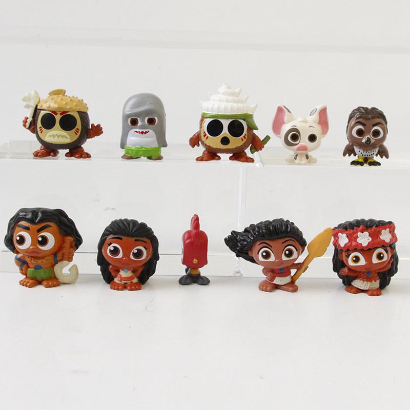 Moana Pvc Figurines Collection With Eyecatching Design For Play Display And