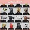 Whimsical Animal Head Masks In Various Designs Ideal For Birthday And Halloween Celebrations