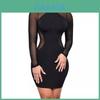 Premium Quality Women Sexy Long Sleeve Bandage Bodycon Evening Cocktail Mini Dress