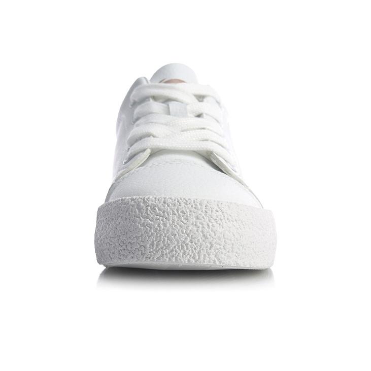 LiNing LN Vulc Classic Casual Sneakers Women Sneakers White AGCQ136-2