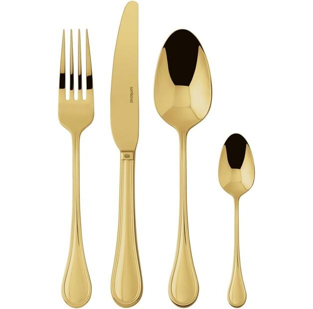

Набор столовых приборов Sambonet Royal, с PVD-покрытием золотом, 24 предмета (52763G81)