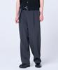 Hyoji Ss Belted Half-Banding Double-Pleat Wide Slacks (4 Colors)