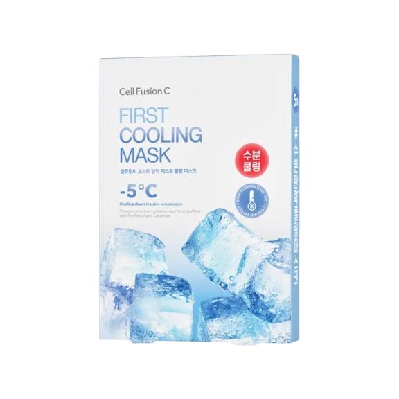 

Cell Fusion C Mask pack Collection Cica Cooling Mask, первая охлаждающая маска 27 г First Cooling 5ea