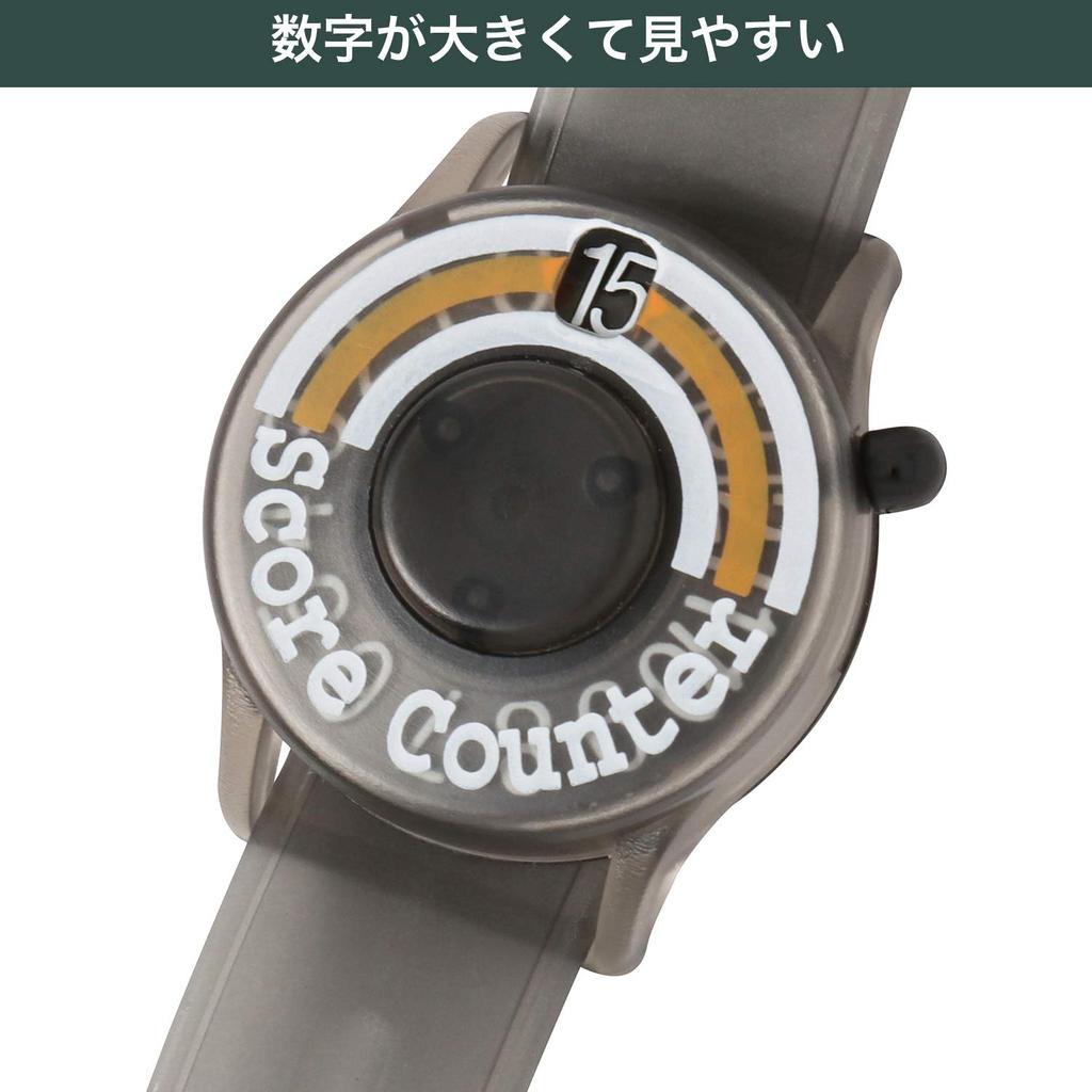 Tabata Score Counter Golf Golf Round Watch Score Counter III Skeleton Blue GV0903 SBL Watch, Supplies,