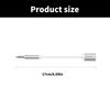Type C Analog Headphone Adapter Cable Connects 3.5mm Earphones to Mobile Devices for Music and Calls