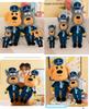 Sheriff Labrador Plush Toy Soft And Cuddly Stuffed Animal Yellow/grey 30cm 45cm 60cm