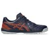 Asics CALCETTO WD 9 TF Futsal-Schuhe Unisex Größe 401 Größe 3E (1113A038), Erwachsene, (Mitternacht/Habañero), 27,5 cm,