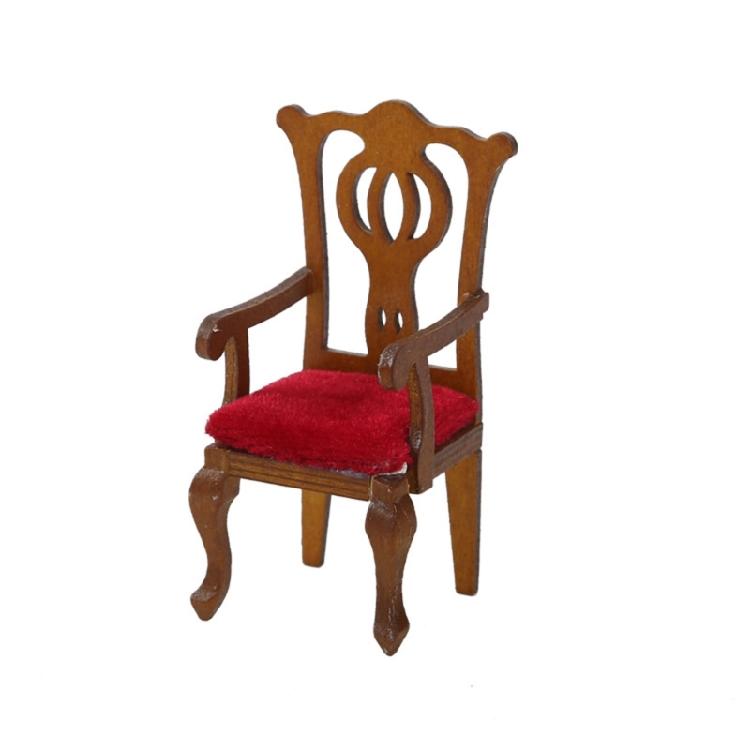 

1/12 Dollhouses Sofa Chair and Cushion For Craft Model Project Living Room And Study Room Scene Display Decoration