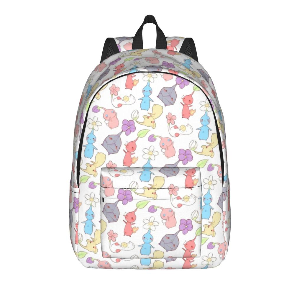 Pikmins 4  Backpack for Men Women Casual Student Hiking Travel Daypack  Laptop Computer Shoulder Bag Gift