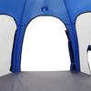 Pool Tent Azure Blue 366 x 305 x 231 cm Polyester and Fiberglass