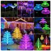 Colorful Solar Fiber Optic Jellyfish Garden Light - Outdoor Lawn and Courtyard Decoration