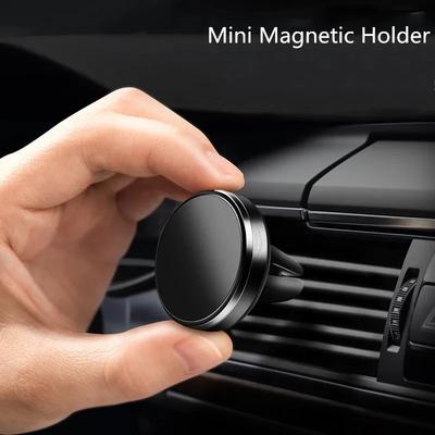 Soporte magnético para teléfono de coche, imán de ventilación de aire, soporte móvil para teléfono inteligente, GPS, para iPhone 14, 13, 12, XR, Xiaomi, Huawei, Samsung