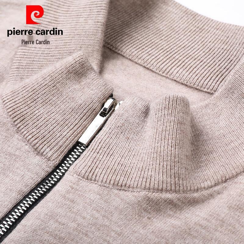 Pierre Cardin Men's Cashmere Blend Half-Zip Knit Sweater