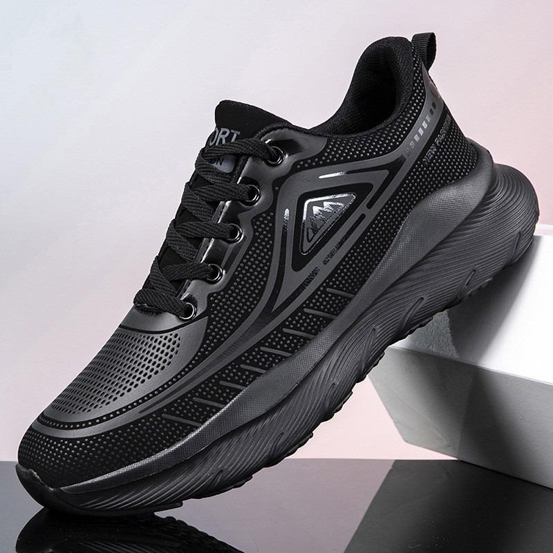 Men's Shoes Autumn New Leather Waterproof Lightweight Comfortable Running Sneakers Daily Casual Business Men's Shoes