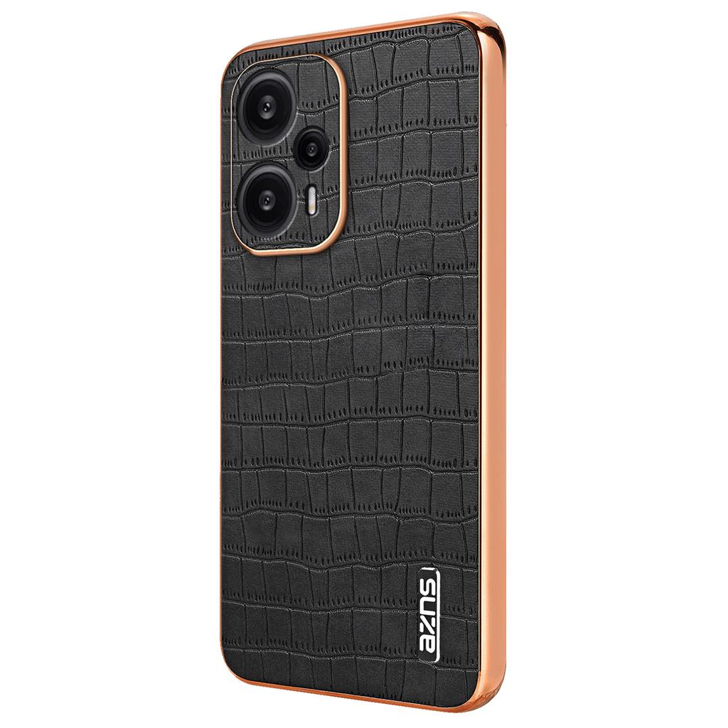 For Xiaomi Redmi Note 12 Turbo/Poco F5 5G Case Electroplating PU+TPU Phone Cover