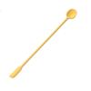 Long Hand Silicone Spatula Party Supplies Coffee Spoon Cosmetics Spoon  Kids