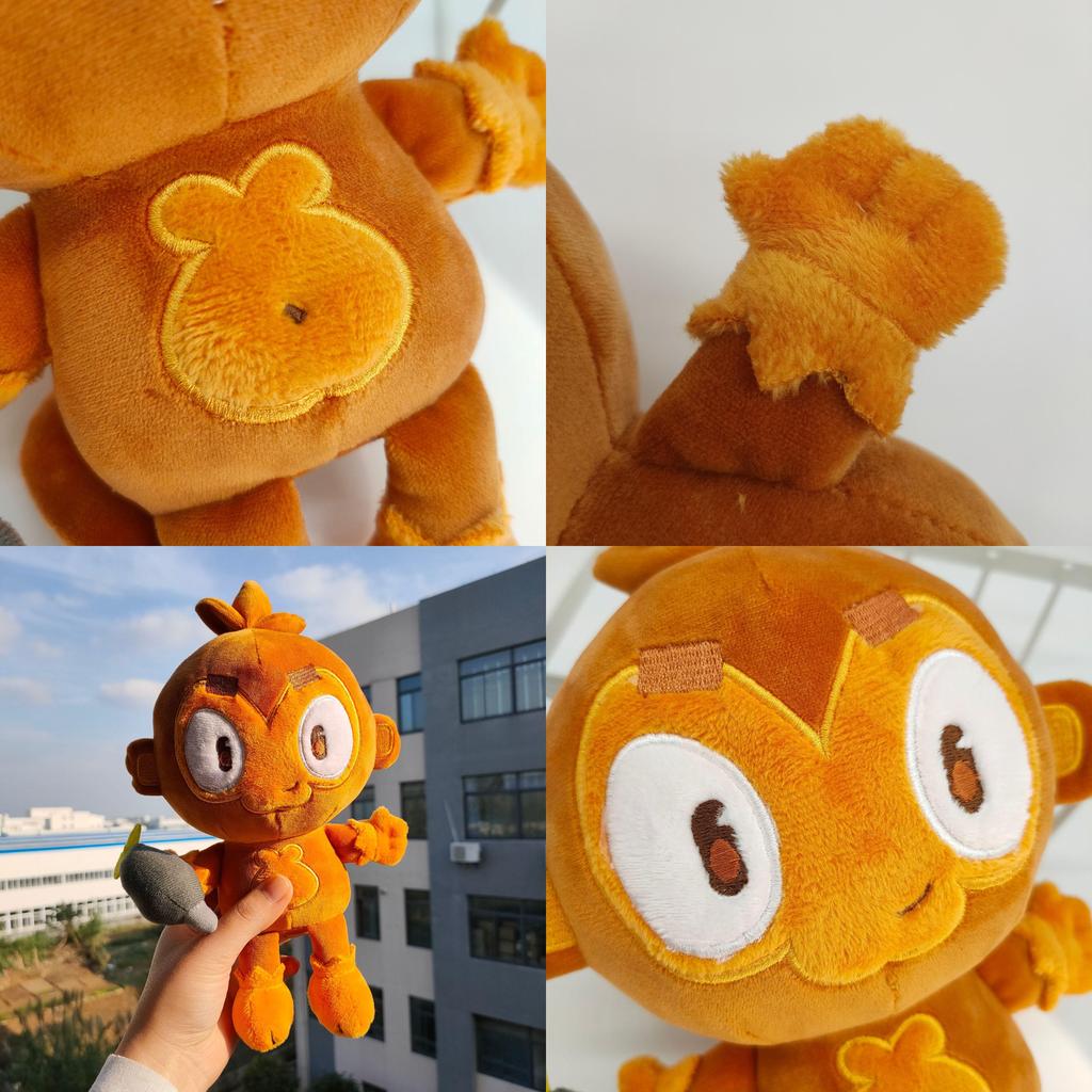 Adorable Dart Monkey Plush Toy Soft And Lifelike Super Monkey King Stuffed Animal