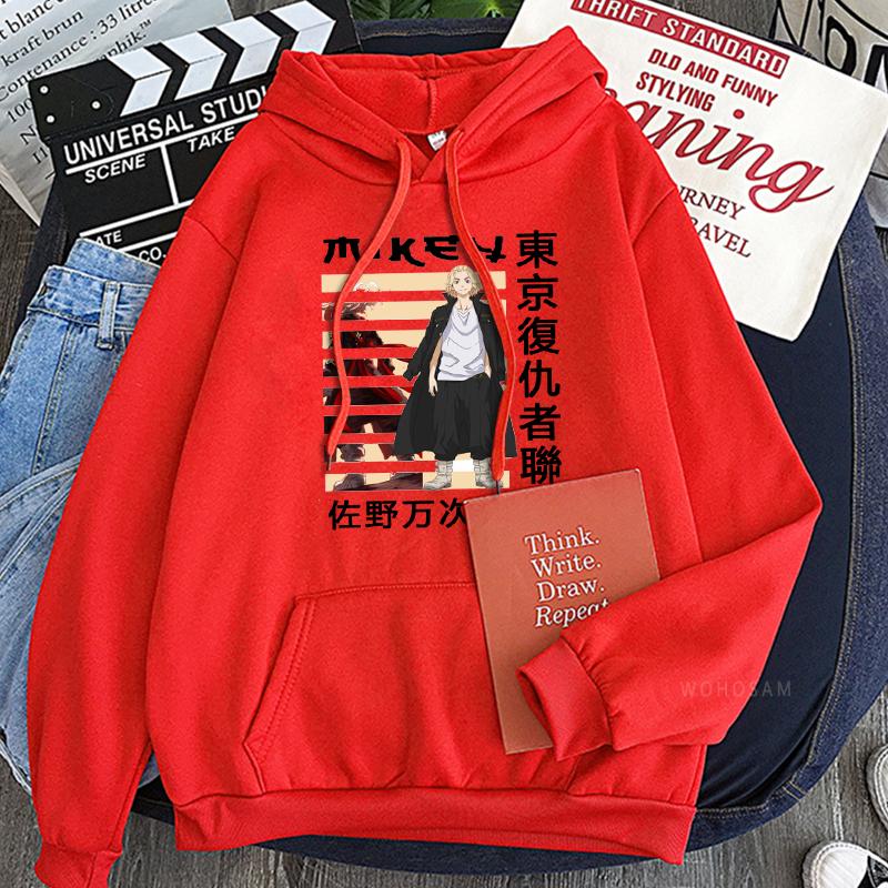 Tokyo Revengers Sano Manjirou Japan Anime Hoodies Men Women Streetwear Harajuku Fashion Hip Hop Oversized Long Sleeve Sweatshirt