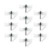 4pcs/10pcs Simulation Dragonfly Insect Model Mosquito Repellent Outdoor Hanging Ornaments Outdoor Garden Farm Repellen Tool