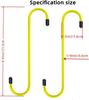 Car Brake Caliper Hooks Auto Brake Caliper Hangers Hooks with Rubber Tips Universal Tools for Brake Bearing Axle Suspension Work