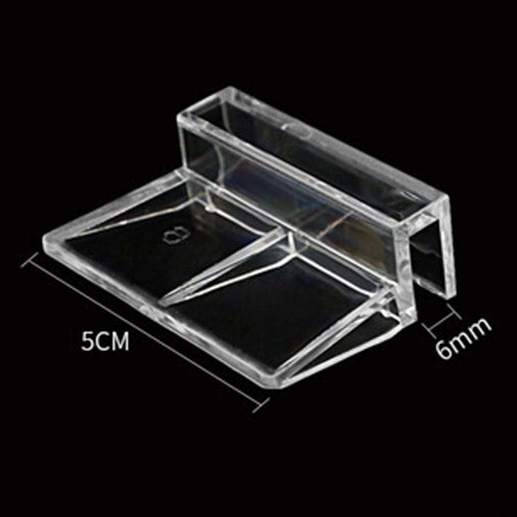 10 klipů na síťku do akvária pro bezpečné skleněné víko