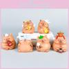 Capybara Blind Box PVC-Figur mit zusammenbaubaren Merkmalen für Anime-Sammler