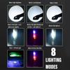 New Super Bright LED Mini Flashlight Side Light Strong Magnetic Flashlight Torch