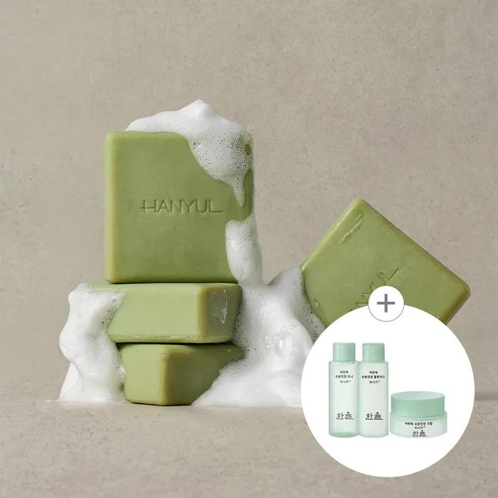 Young Artemisia Moisture Soothing Cream Soap 100g