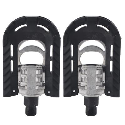 Eén Paar Fiets Fietspedalen Outdoor Fietsen Opvouwbaar Plastic Aluminiumlegering