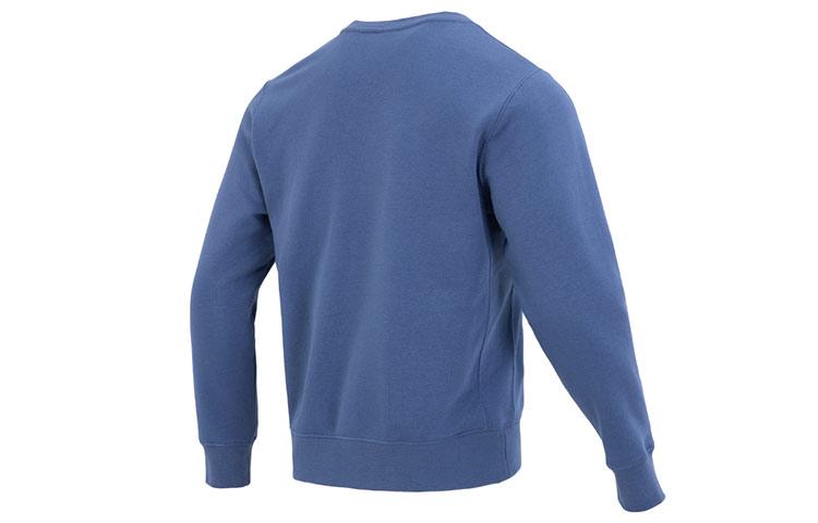 Men's Sweatshirt Nike Club As M Nk+Bb Crew Mlogo Letter Logo Fleece Lined Athleisure Crew Neck Pullover