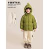 YouYou Boys' Winter Fleece-Lined Tree Doll Sweatpants