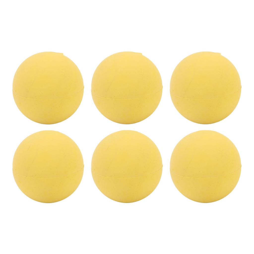 Lacrosse Ball Set PVC Elastic Excellent Grip Lightweight Massage Balls Set for Kids Club Training 6 PCS