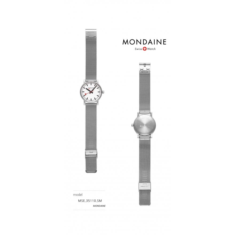Mondaine Mse.35110.sm Railway Evo 2 Public Metal Watch
