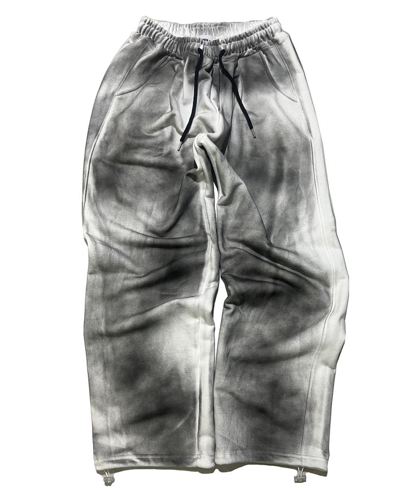 SK8ER ROCK Cross Grunge Sweat Wide Pants ((Offwhite))