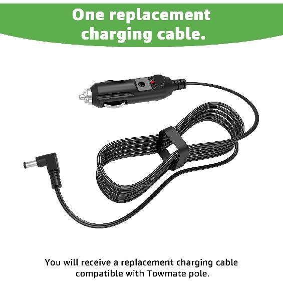 Charger for Towmate Light Bar,Cable for TowMate Wireless LED Tow Light Bar