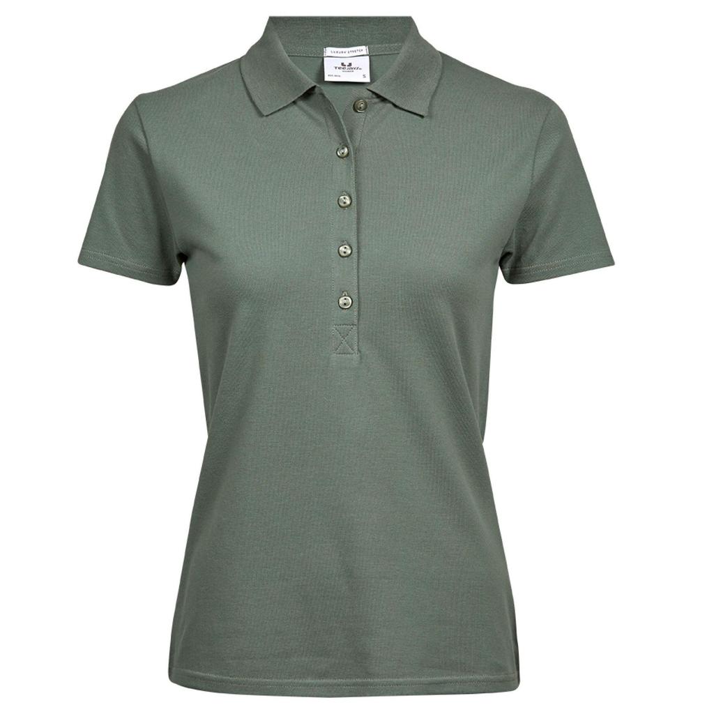 Tee Jays Womens/Ladies Luxury Stretch Short Sleeve Polo Shirt