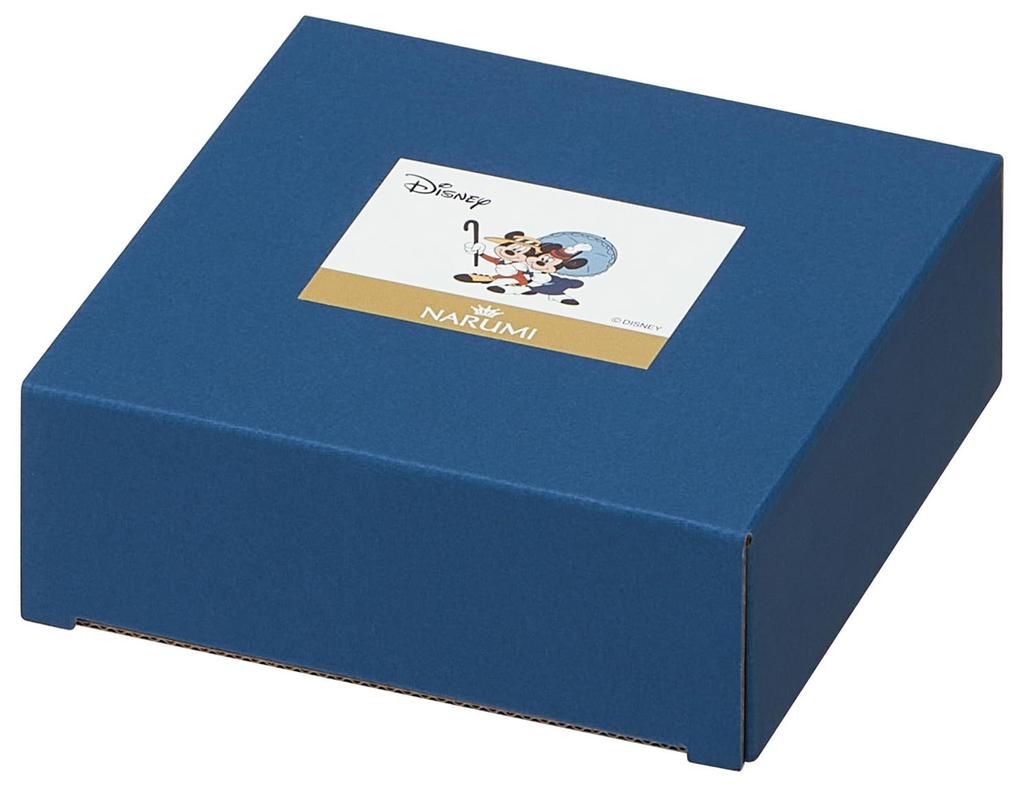 Skater Fruit Plate, Dishwasher Safe, Narumi Bone China, Made in Japan, Disney Mickey & Minnie Mouse Design, CBFT14-A