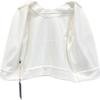 TOMORROWLAND [New/Made In 2014] 14-01-42-01304 Nap Cotton Petal Sleeve Pullover 2-Way Tops 36 whiteUsed