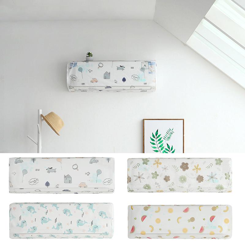 1Pc PEVA Waterproof Air Conditioning Protective Case Household Hanging Indoor Dust Covers Air Conditioner Covers