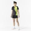 Mizuno Table Tennis Game Short JTTA Size L Shirt, Sleeve, Certified, Moisture-Wicking, Quick-Drying, Unisex, Black, (82JAB214)