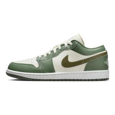 Air 1 Ajuste Cómodo Caña Baja Zapatillas de Baloncesto Retro para Hombre Verde Blanco 553558-300